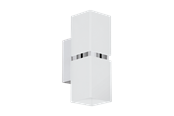 Lampen - EGLO PASSA Wandarmaturen, chroom, wit - 95377