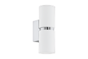 Lampen - EGLO PASSA Wandarmaturen, chroom, wit - 95368