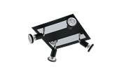 Lampen - EGLO SARRIA spot, zwart, chroom - 94966