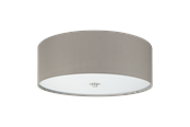 Lampen - EGLO PASTERI Plafondarmaturen, taupe - 94919