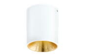 Lampen - EGLO POLASSO Plafondarmaturen, wit, goud - 94503