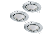 Lampen - EGLO PENETO inbouwarmatuur, chroom - 94407