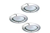 Lampen - EGLO PENETO inbouwarmatuur, chroom - 94236