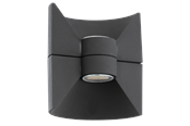 Lampen - EGLO REDONDO Wandarmaturen, antraciet - 93368