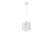Lampen - EGLO FEDRA 2 hanglamp, parelmoer, helder - 93092