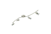 Lampen - EGLO MAGNUM-LED spot, nikkel-mat, chroom - 92644