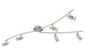 Lampen - EGLO MAGNUM-LED spot, nikkel-mat, chroom - 92645