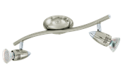 Lampen - EGLO MAGNUM-LED spot, nikkel-mat, chroom - 92642