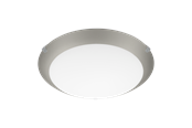 Lampen - EGLO MARS 1 wandarmatuur/plafonniÃ¨re, wit, zilver - 89248
