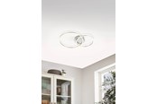 Lampen - EGLO PALMAVES 3 Plafondarmaturen, wit - 75607