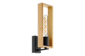 Lampen - EGLO LITTLETON Wandarmaturen, bruin - 44055