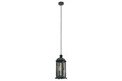 Lampen - EGLO LISBURN 1 hanglamp, groen-patina - 49215