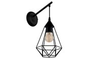 Lampen - EGLO TARBES Wandarmaturen, zwart - 49081