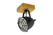 Lampen - EGLO GATEBECK spot, zwart - 44091