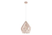 Lampen - EGLO CARLTON-P hanglamp, pastel abrikoos - 49024