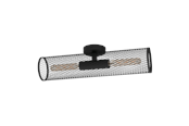 Lampen - EGLO REDCLIFFE wandarmatuur/plafonnière, zwart - 43535