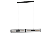 Lampen - EGLO REDCLIFFE hanglamp, zwart - 43534