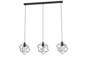 Lampen - EGLO STRAITON hanglamp, zwart - 43361