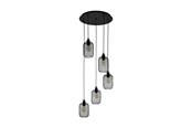 Lampen - EGLO WRINGTON hanglamp, zwart - 43334