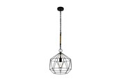 Lampen - EGLO COTTINGHAM hanglamp, zwart - 43328