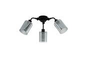 Lampen - EGLO FORESTBURG Plafondarmaturen, zwart-transparant - 43308