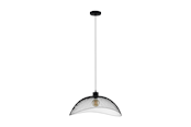 Lampen - EGLO POMPEYA hanglamp, zwart - 43305