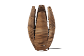 Lampen - EGLO MONGU 1 Tafellampen, bruin - 43296