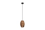 Lampen - EGLO MONGU 1 hanglamp, bruin - 43294