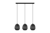 Lampen - EGLO DEMBLEBY 1 hanglamp, zwart - 43266