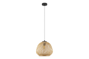 Lampen - EGLO DEMBLEBY hanglamp, natuur - 43261