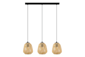 Lampen - EGLO DEMBLEBY hanglamp, natuur - 43262