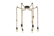 Lampen - EGLO RAMPSIDE hanglamp, zwart - 43195