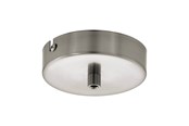 Accessoires (mounts, stopcontacten etc.) - EGLO LUMINAIRE LIKE YOU canopy with 1 outlet brushed steel - 33869