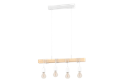 Lampen - EGLO TOWNSHEND hanglamp, bruin - 43704