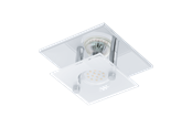 Lampen - EGLO ARBORIO wandarmatuur/plafonnière, wit, helder - 31327