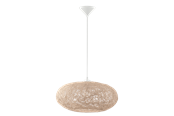 Lampen - EGLO CAMPILO hanglamp, beige - 93374