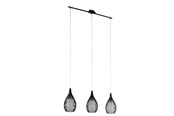 Lampen - EGLO RAZONI hanglamp, zwart, wit - 94389