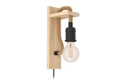 Lampen - EGLO RAMPSIDE Wandarmaturen, zwart, bruin - 43197