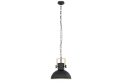 Lampen - EGLO LUBENHAM hanglamp, zwart, bruin - 44056