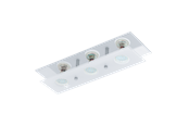 Lampen - EGLO ARBORIO wandarmatuur/plafonnière, wit, helder - 31328