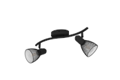 Lampen - EGLO CAROVIGNO spot, zwart - 98622