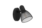 Lampen - EGLO CAROVIGNO spot, zwart - 98621