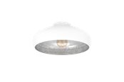 Lampen - EGLO MOGANO Plafondarmaturen, wit, zilver - 94548