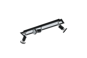 Lampen - EGLO SARRIA spot, zwart, chroom - 94965