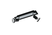 Lampen - EGLO SARRIA spot, zwart, chroom - 94964