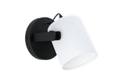 Lampen - EGLO HORNWOOD 1 Wandarmaturen, wit - 43427
