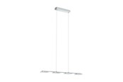 Lampen - EGLO CARTAMA hanglamp, helder, satijn - 94244