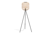 Lampen - EGLO BORDESLEY Staande lampen, natuur - 43219