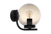Lampen - EGLO TAVERNA Wandarmaturen, zwart-transparant - 99586