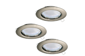 Lampen - EGLO PENETO inbouwarmatuur, nikkel-mat - 94237